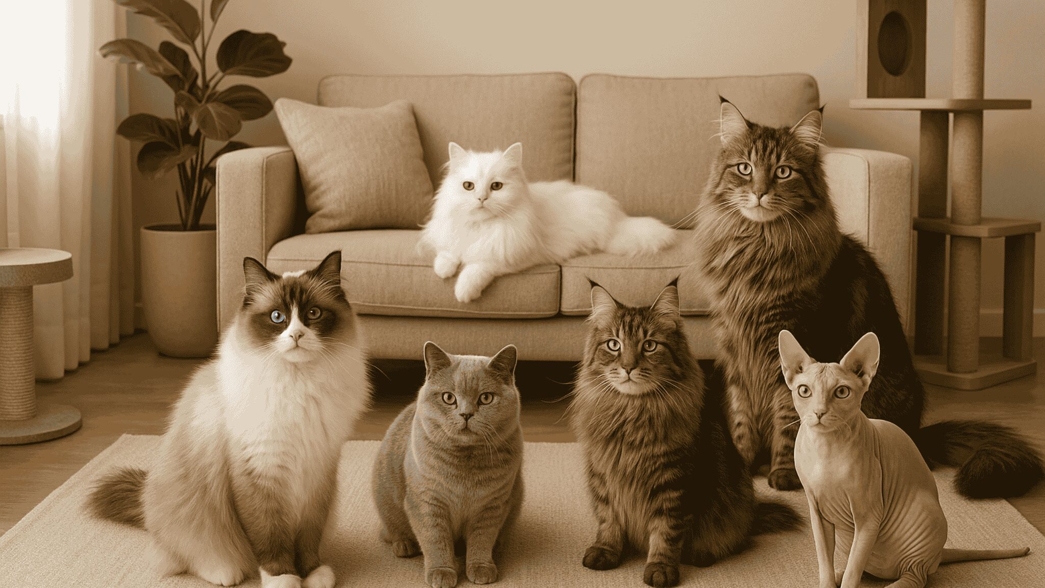 Best House Cat Breeds for Indoor Living